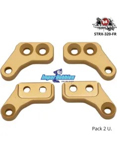 Placa manguetas delanteras 5mm (2 Uds.) Hobbytech Spirit NXT STRX-320-FR