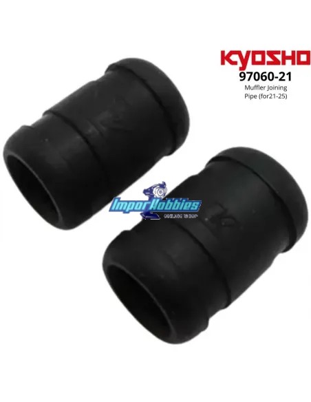 Muffler Joining Pipe - Engine .21 / .25 1/8 Scale (2 U.) Kyosho 97060-21