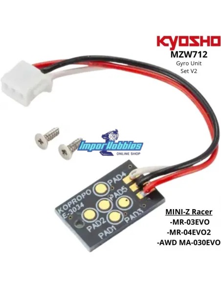 Gyro Unit Set - Kyosho Mini-Z MR-03EVO / MR-04EVO / AWD MA-030EVO MZW712
