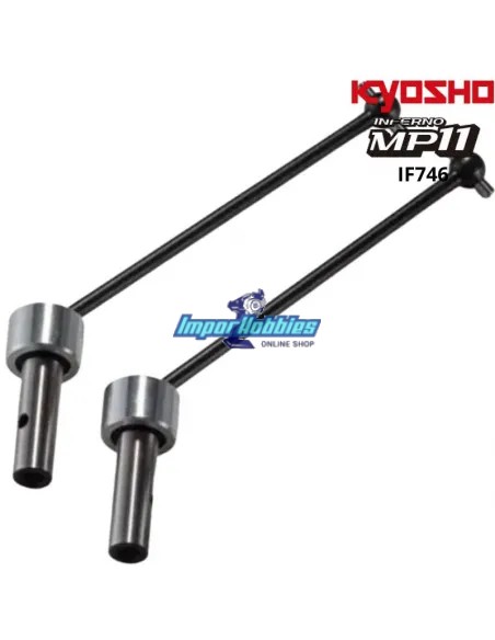 Cardans homocinetiques avant ou arrière CAP 92mm (2 U.) Kyosho Inferno MP11 IF746