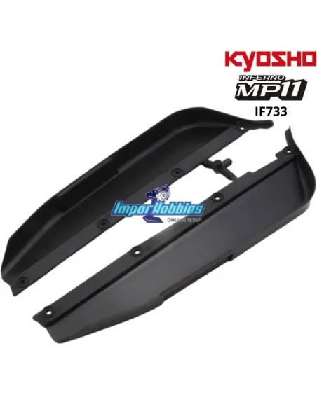 Guardas / Protectores laterales de chasis Kyosho Inferno MP11 IF733