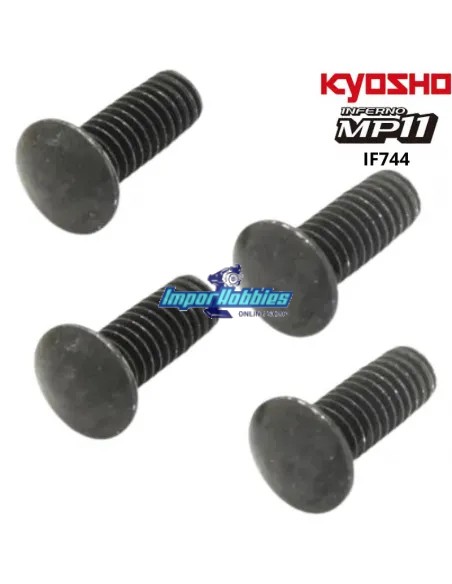 Tornillos ajuste rebote (4 Uds.) Kyosho Inferno MP11 IF744