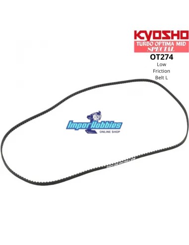 Courroie de transmission de type L - Low Friction Kyosho Turbo Optima Mid Special OT274