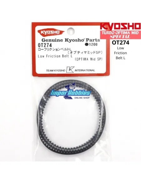 Belt - Low Friction - L-Type - Kyosho Turbo Optima Mid Special OT274