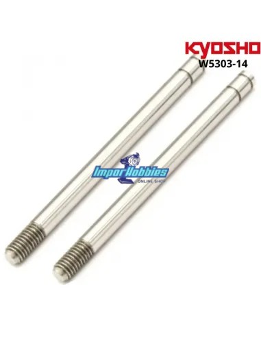 Tiges d'amortisseurs 44mm (2 U.) Kyosho Ultima RB7 / RB7.5 W5303-14B