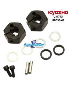Wheel Hub - Clamp (2 U.) Kyosho Ultima RB7 / RB7.5 UM773 - UB055-62