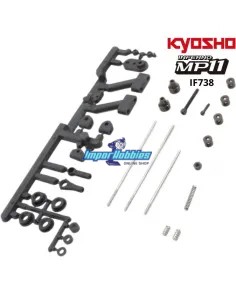 Tringlerie de gaz & frein Kyosho Inferno MP11 IF738