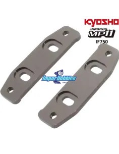 Engine Mount Plate - Gunmetal - Kyosho Inferno MP11 IF750