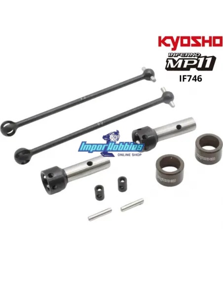 Universal Swing Shaft Set - CAP 92mm - Front & Rear (2 U.) Kyosho Inferno MP11 IF746