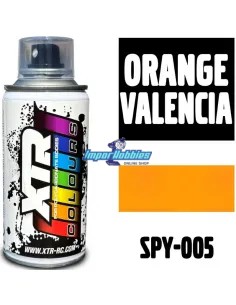 Orange Valencia Spray Paint For Polycarbonate Body 150ml. SPY-005
