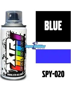 Peinture bleu spray pour carrosserie de lexan 150ml. XTR Racing SPY-020