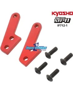 Soportes manguetas CNC Kyosho Inferno MP11 IF712-1