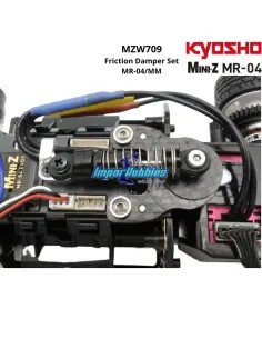 Friction Damper Set - Rear - MM Type - Kyosho Mini-Z MR-04 MZW709
For the MR-04 EVO2 & MR-04 RWD chassis. 2