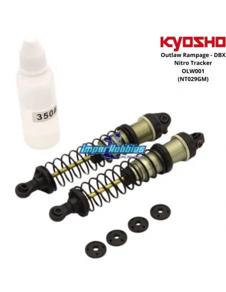 Shock Set - Front & Rear (2 U.) Kyosho DBX / DRX / Nitro Tracker / Outlaw Rampage OLW001