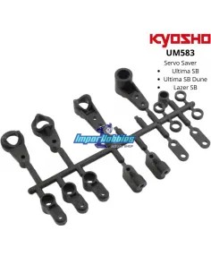 Pièces en plastique du sauve-servo Kyosho Ultima SB Dirt / SB Dune / Lazer SB UM583