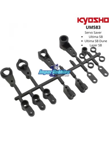 Partes plásticas de salva servos Kyosho Ultima SB Dirt / SB Dune / Lazer SB UM583