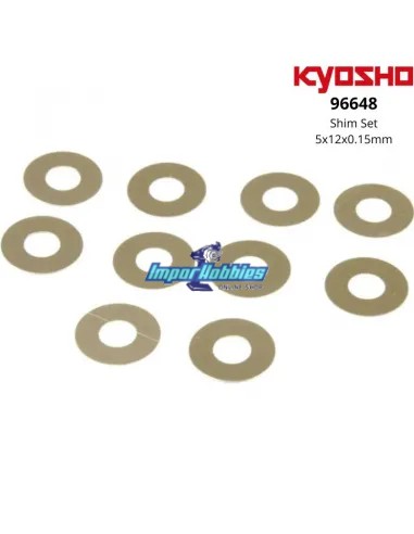 Arandelas 5x12x0.15mm Kyosho 96648