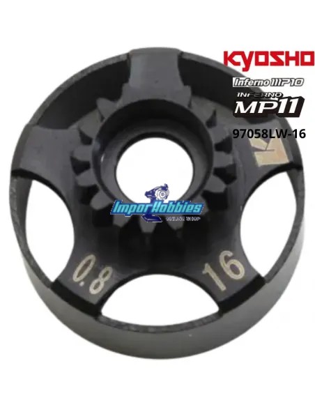 Vented Clutch Bell SP 16T - MOD 0.8 - Kyosho Inferno MP10 / MP11 97058LW-16