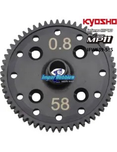 Center Differential Spur Gear LW 58T MOD 0.8 Kyosho Inferno MP10 / MP11 IFW639-58S