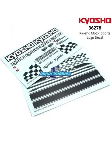 Decal - Motor Sports Kyosho 36278