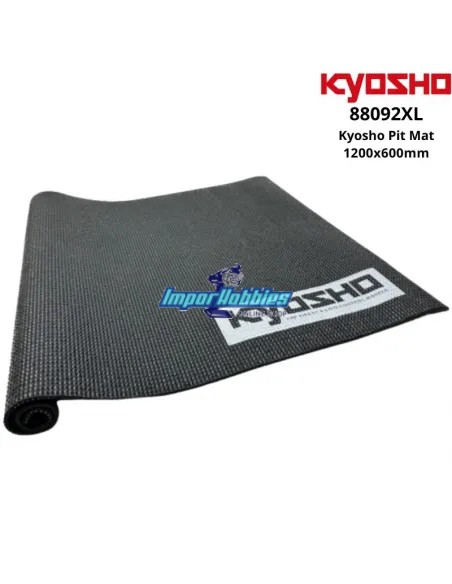 Pit Mat Noir 1200×600mm Kyosho 88092XL