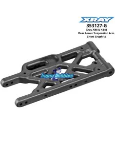 Rear Lower Suspension Arm - Short Graphite Xray XB8 / XB8E 353127-G