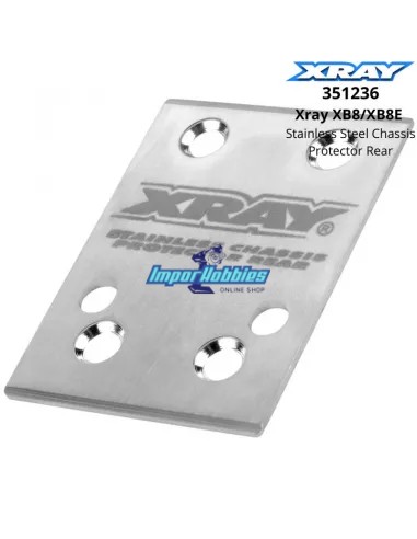 Protector de chasis trasero en acero...
