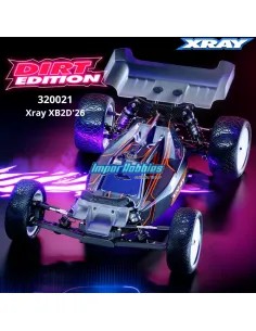 Coche RC Xray XB2D'26 - 2WD 1/10 Electric Off-Road Car - Dirt Edition 320021