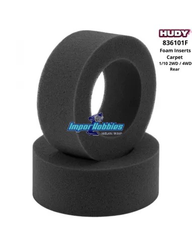 Foam Inserts - Rear  - Carpet 1/10 Buggy 2WD / 4WD Hudy 836101F