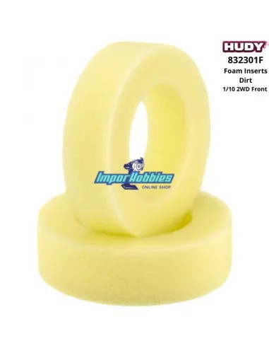 Inserts en mousse avant - Dirt 1/10 Buggy 4WD  Hudy 832301F