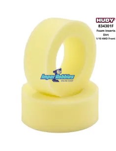 Inserts en mousse avant - Dirt 1/10 Buggy 4WD Hudy 834301F