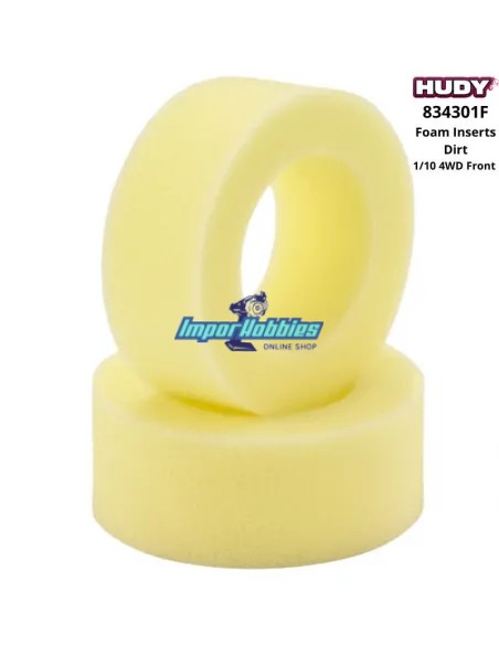 Inserts en mousse avant - Dirt 1/10 Buggy 4WD Hudy 834301F
