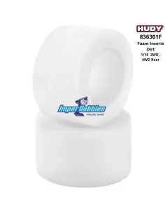 Inserts en mousse arrière - Dirt 1/10 Buggy 2WD - 4WD Hudy 836301F
