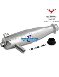Tuned Pipe w/ 55mm Manifold Nova Efra 2182 1/8 Buggy / Truggy 2006002 2