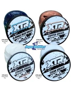 Grease Set 40g - XTR Racing|Copper - O-Ring - White - Clear XTR-04xx