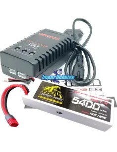 Lipo Battery - Stick / Charger Pack - 2S 7.4V 5400mah Leopard Power - Orion Advantage EZ