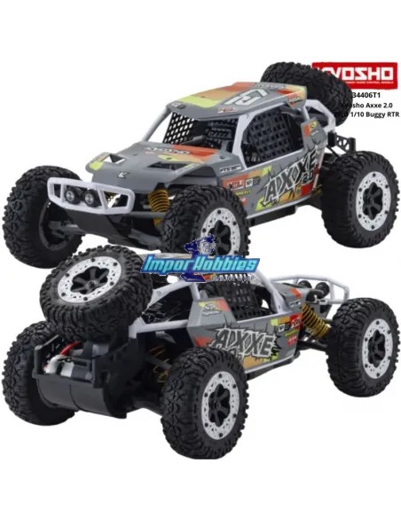 Coche RC Kyosho Axxe 2.0 Type 1 1/10 Buggy 2WD 2.4Ghz 34406T1