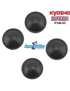 Shock Diaphragm (4 U.) Kyosho Inferno MP9 TKI2 / TKI3 / TKI4 IF346-03 - Kyosho Inferno MP9 TKI2 / TKI3 - Spare Parts & Option Pa 2