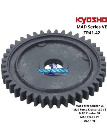 Spur Gear - 42T Kyosho MAD Series VE TR41-42 - TR-15 - Mad Force - Cruiser - FO-XX - USA-1