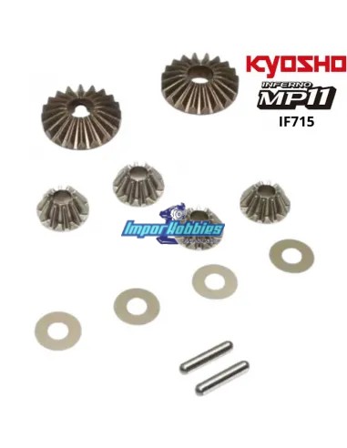 Piñones internos de diferencial 10T/20T Kyosho Inferno MP11 IF715