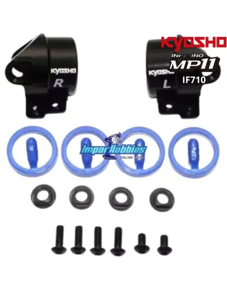 Fusées aluminium CNC avant (2 U.) Kyosho Inferno MP11 IF712