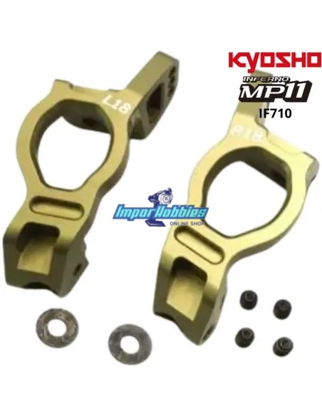Porta Manguetas delantero CNC 18º Kyosho Inferno MP11 IF710
