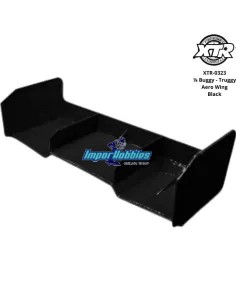 Alerón "Aero" universal coches rc 1/8 Buggy - Truggy XTR Racing Blanco - Negro - Amarillo - XTR-0321 - XTR-0322 - XTR-0323 2