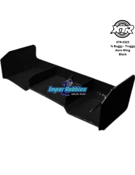 Aileron universel "Aero" noire voitures rc 1/8 Buggy - Truggy XTR Racing XTR-0323