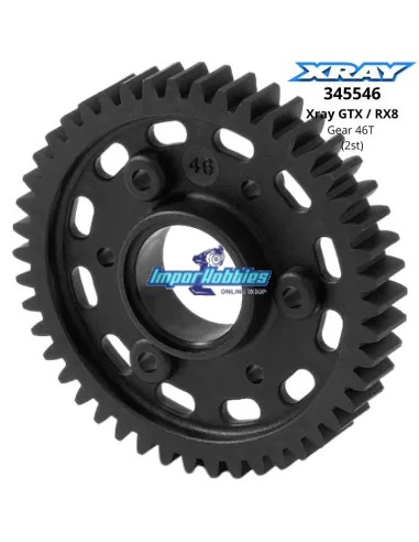 2-Speed Gear 46T - 2nd - Xray GTX / GTXE / RX8 345546