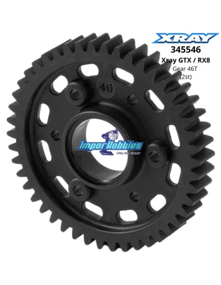 2-Speed Gear 46T - 2nd - Xray GTX / GTXE / RX8 345546