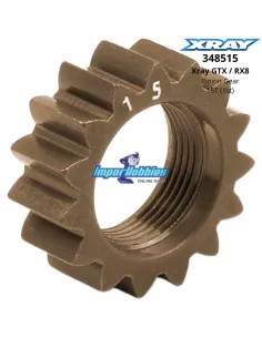 Pignon 15T (1ST) - Alu - Xray GTX / RX8 348515