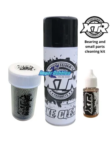 Bearing & Small Parts Cleaning Kit - XTR-Clean-Kit - RC car maintenance
