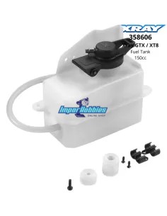Fuel Tank Set - 150cc Xray GTX / XT8 358606
