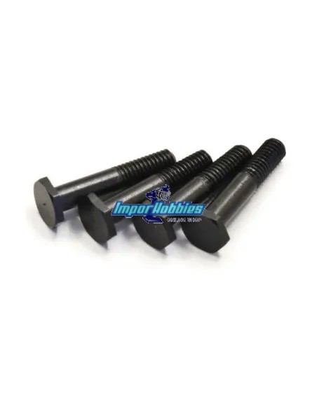 Tornillos placas freno 16.5mm (4 Uds.) Kyosho Inferno MP9 / MP10 / MP10T / GT3 IFW324-01 - Kyosho Inferno MP9 TKI2 / TKI3 - Repu